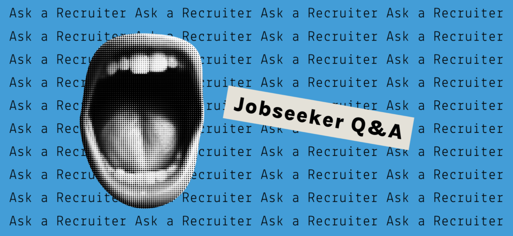 Ask a Recruiter header image