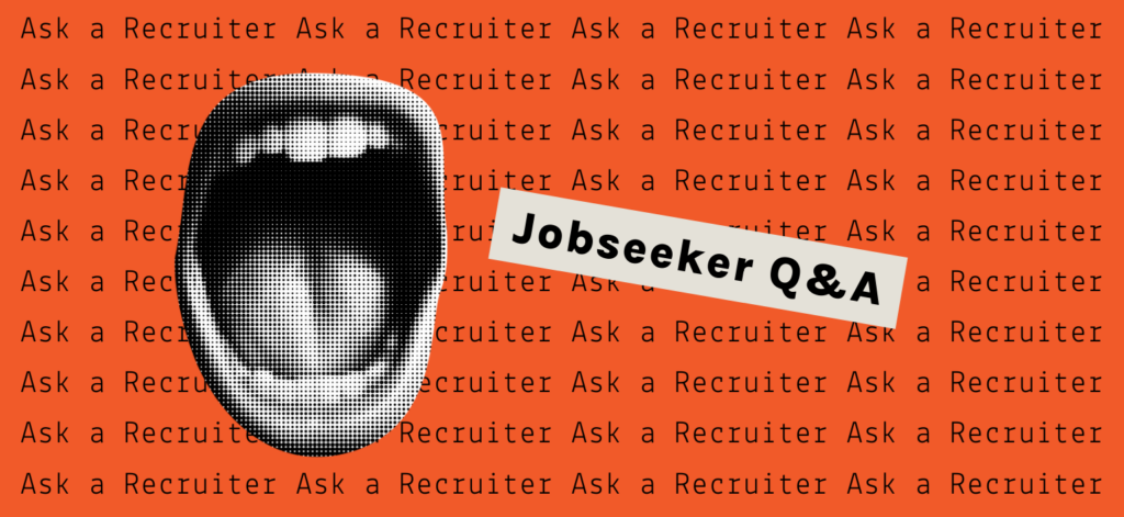 Ask a Recruiter header image