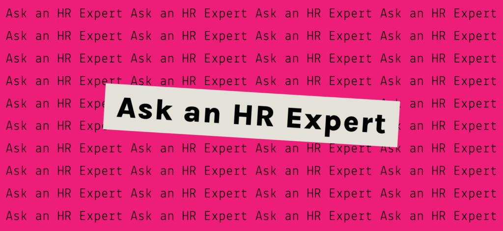 Ask an HR Expert banner image