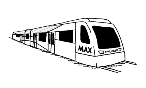 MAX train illustration