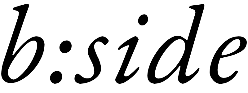 b:side logo black